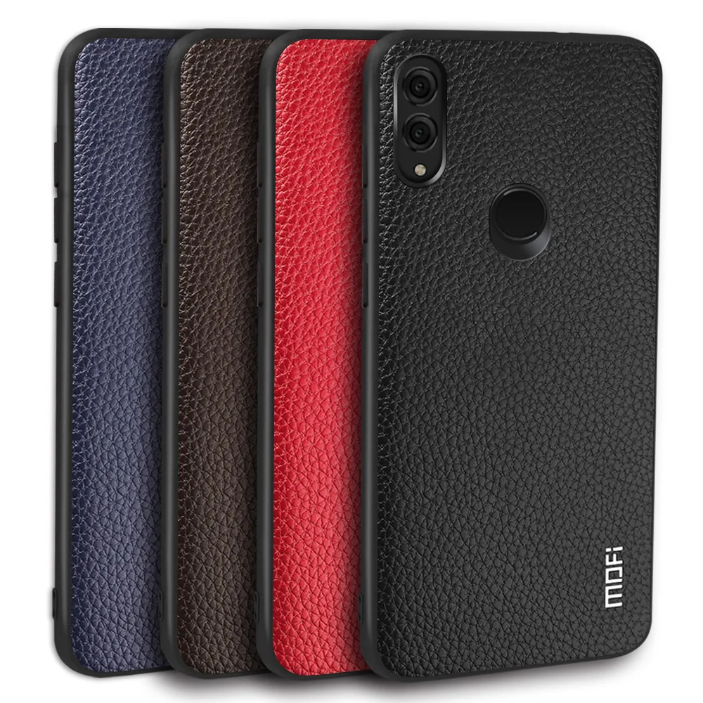 Чехол MOFi для Huawei Honor 8X чехол из искусственной кожи мягкий телефона ТПУ