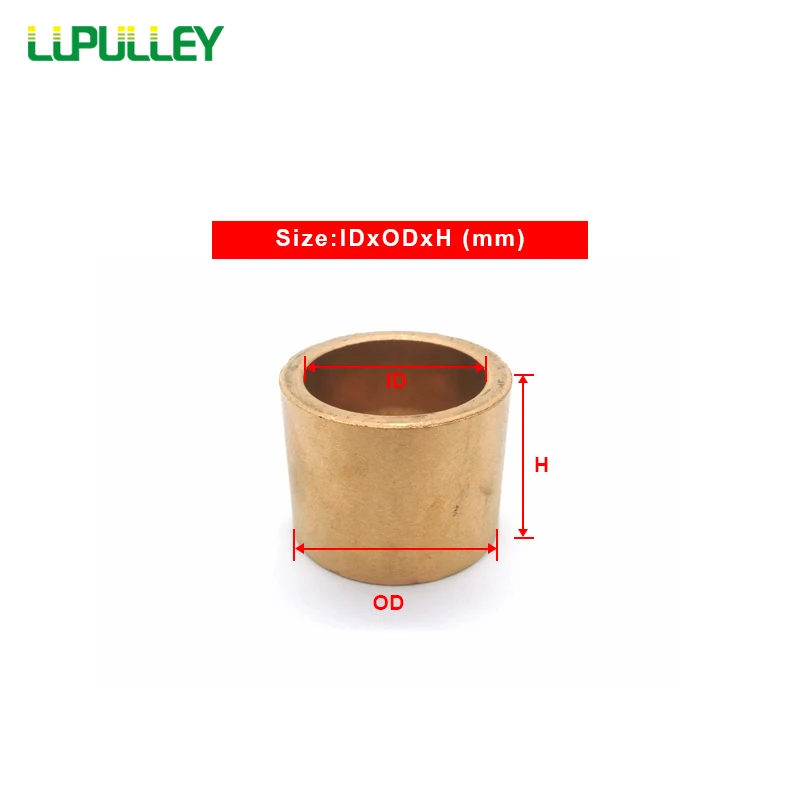 LUPULLEY 1pc Copper 35mm/38mm Bearing Bushing Sleeve Powder Metallurgy Oil for 3D Printer Slider Accessory | Обустройство дома