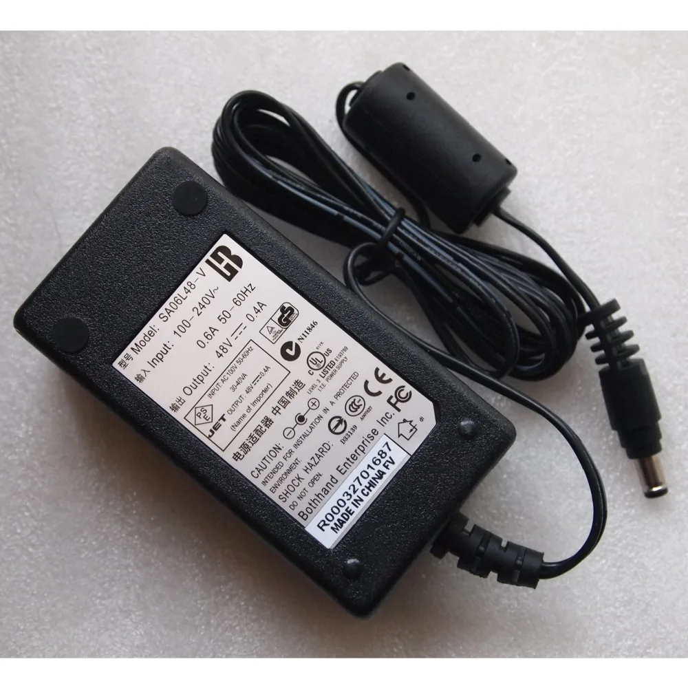 48V 0.4A AC DC Adapter For Linksys AD SA06L48-V GPSASU-48P403-AM5BH Power Supply Cord Cable Charger PSU | Электроника