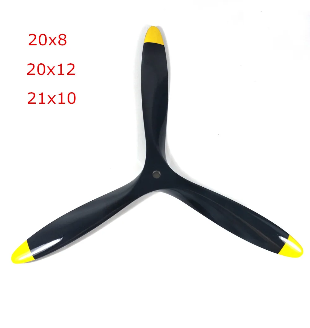 

Высококачественный Деревянный Пропеллер CW из Букового дерева с 3 лопастями для радиоуправляемой модели 20*8 20*12 21*10