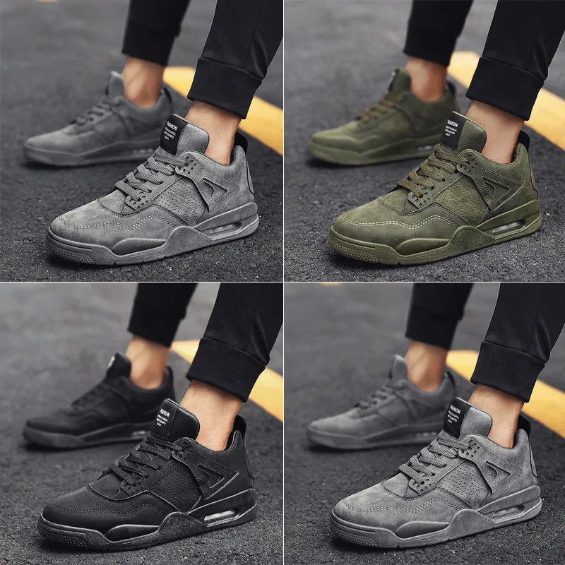 Platform Air Mesh Flat Vulcanize Shoes for Men Cross-tied Sewing Retro Shallow Fashion Winter Boys Students Sneakers | Обувь