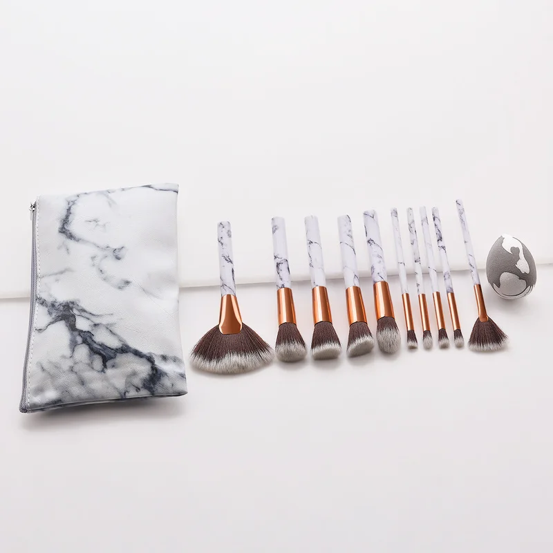 10 шт./партия Высококачественная Кисть для макияжа &amp Brush Bag нейлоновое волокно
