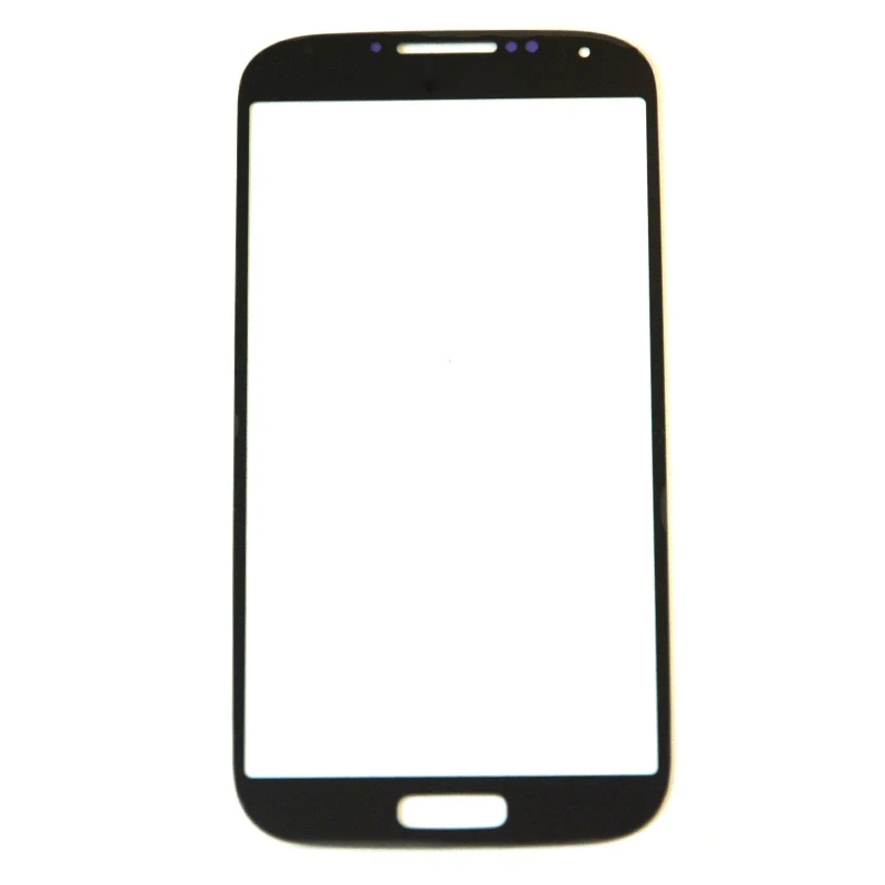 Сменный сенсорный стеклянный объектив для Samsung Galaxy S4 I9500 9505 i337 черный цвет с