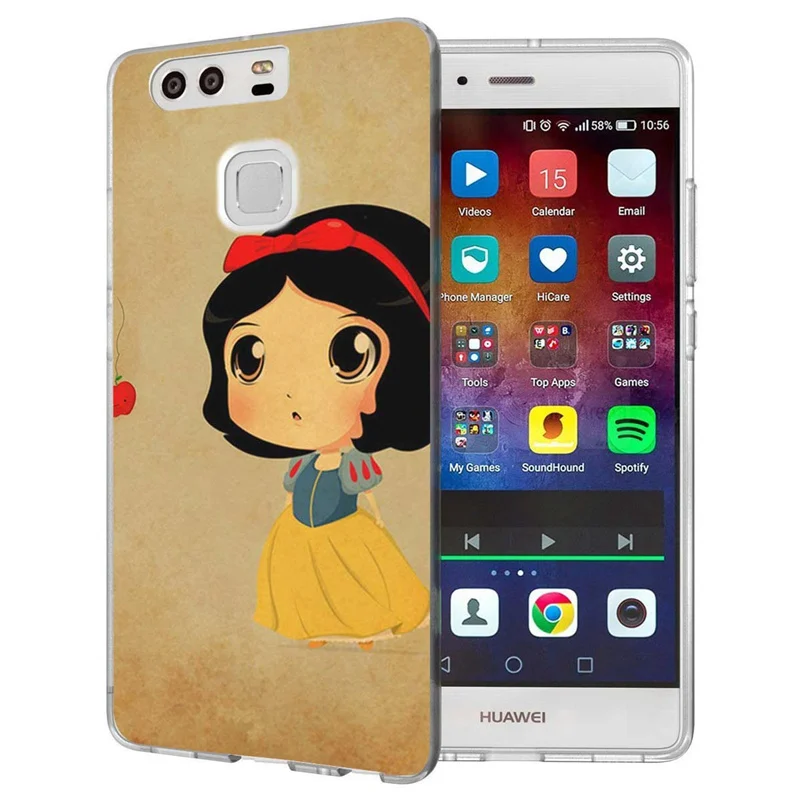 For Huawei P9lite/P8 Lite 2016 2017 Y5 II 2 Y5ii / Y6 Compact Honor 5A LYO-L21 Soft TPU Silicone Pattern Clear Case B091 |