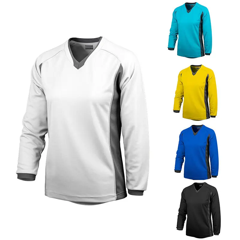 Новый женский мужской футбольный рефери Джерси Набор футболка с длинным рукавом