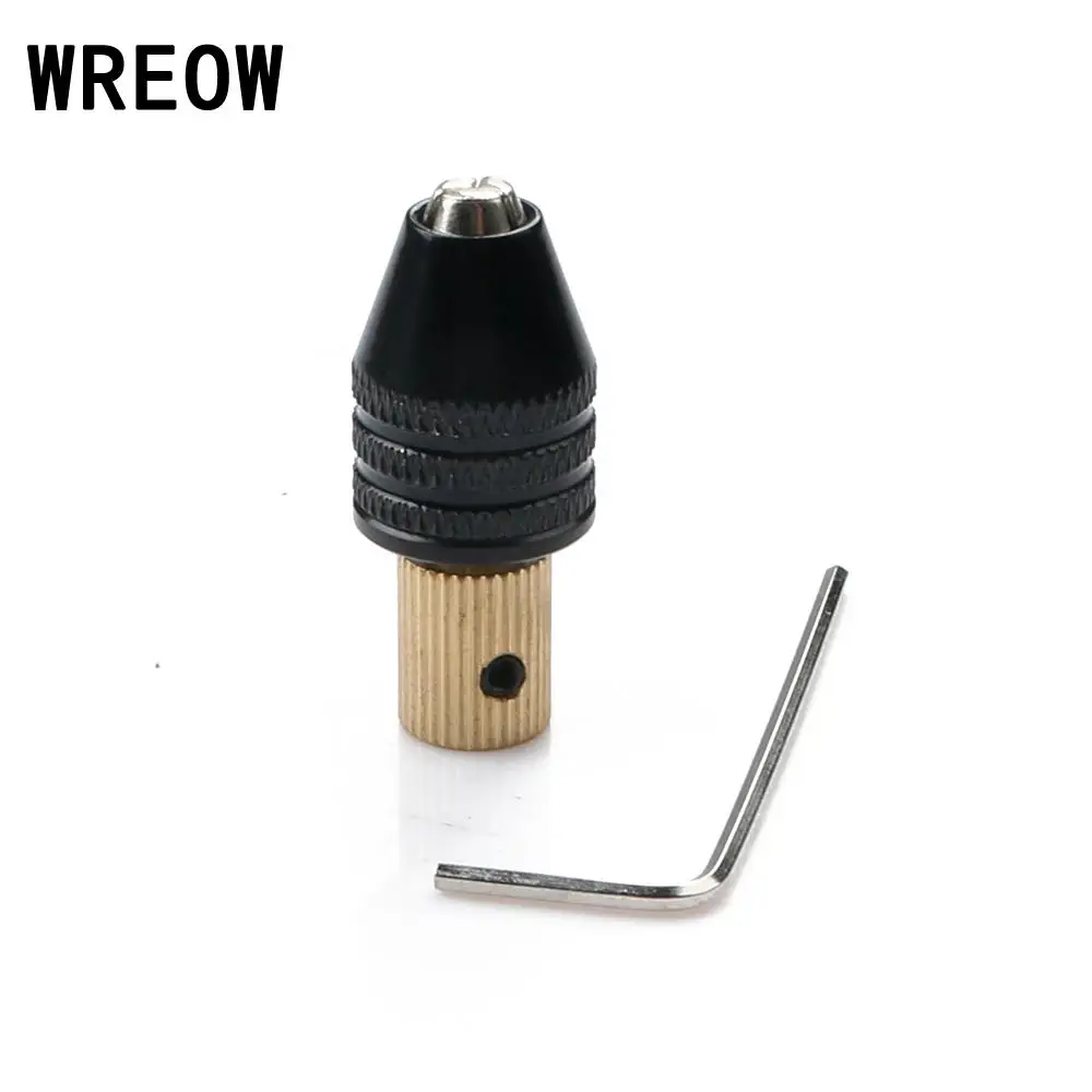 Mini Universal Micro Drill Chuck Set Cartridge 0.3-3.5mm Drill Bit Set Adapter For Hand Drill/electric drill Tools 2mm-5mm