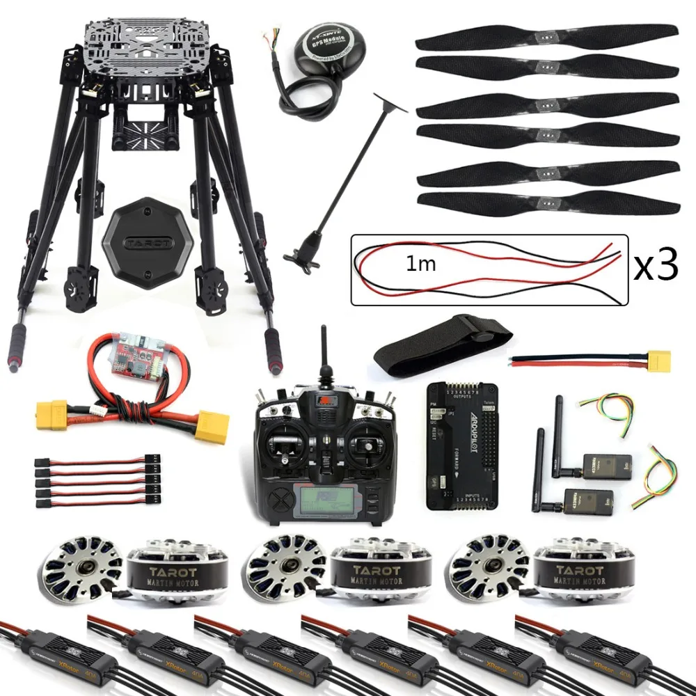 DIY 6 осей ZD850 рама комплект APM 2 8 Контроллер полета M8N GPS 3DR МГц Телеметрия Flysky TH9X