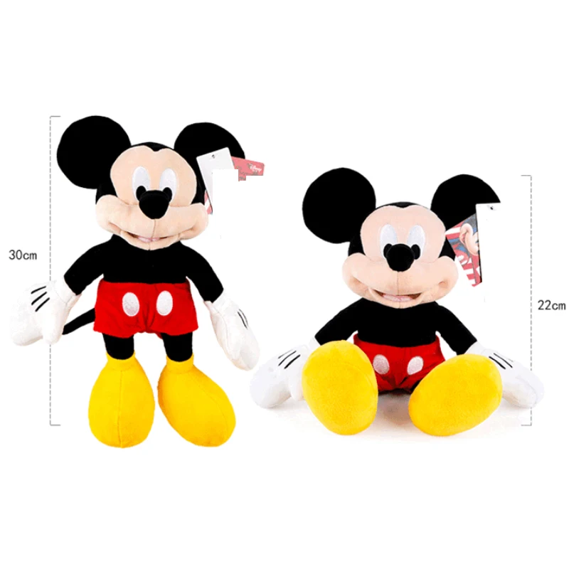 Original Disney Mickey Mouse and Minnie Plush Toys for Child Kids Birthday Gift Animal Stuffed Doll | Игрушки и хобби