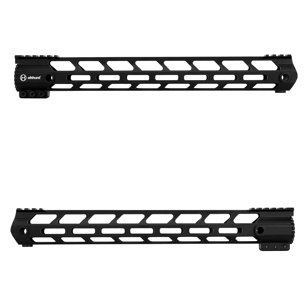 7 &quot9&quot 10 &quot12&quot 13 5 &quot15&quot 17 &quotAR15 Free Float M LOK Handguard Picatinny Rail Ultra Slim Steel Barrel Nut для
