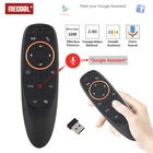 MECOOL G10 Air Mouse Голосовое управление 2,4 ГГц беспроводной микрофон Google ИК гироскоп чувство дистанционное управление для Android Smart TV Box