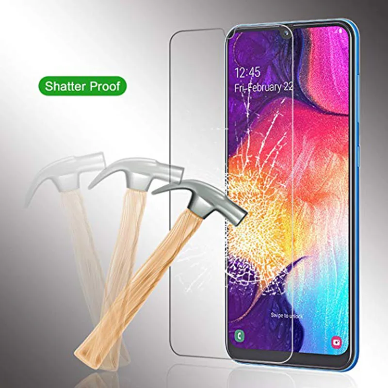 HD clear Glass On The For Samsung Galaxy A50 Screen Protector Samsun A 50 Tempered Cover Film | Мобильные телефоны и