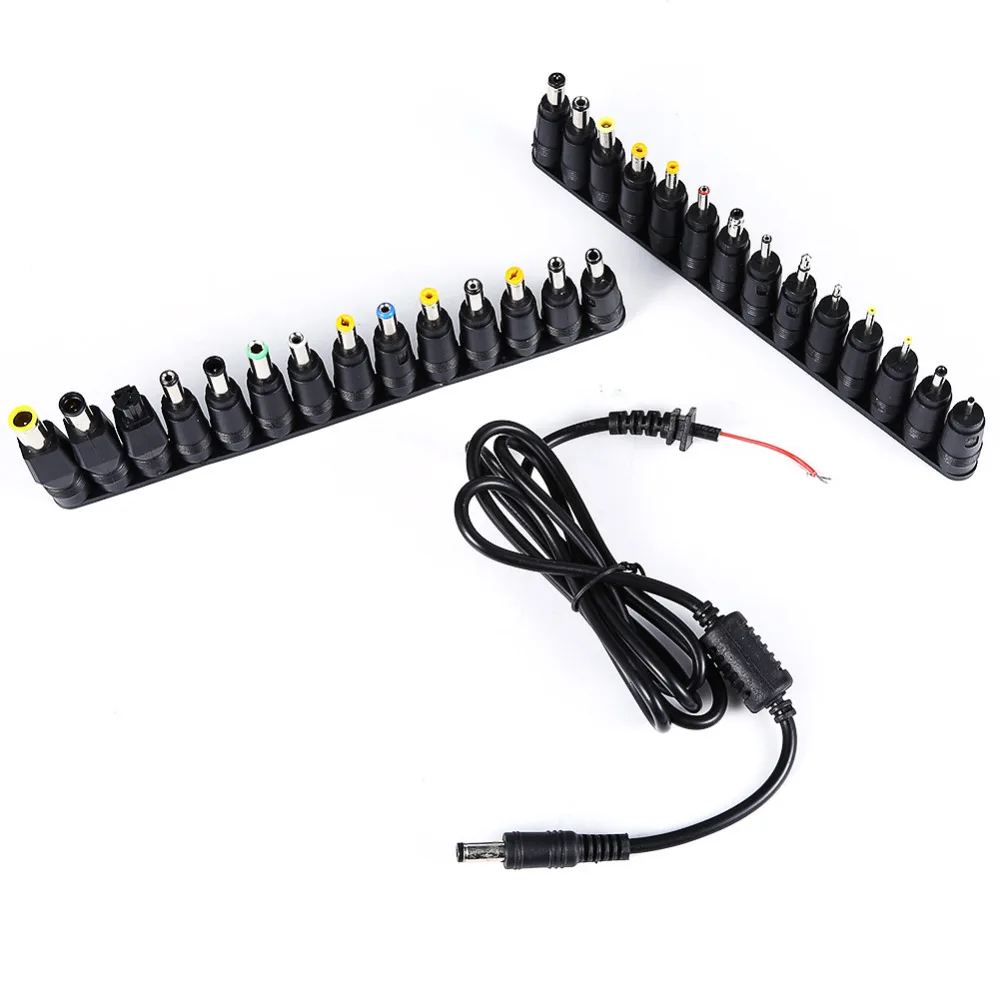 Универсальные штекеры постоянного тока для адаптера питания переменного 28 шт. 5