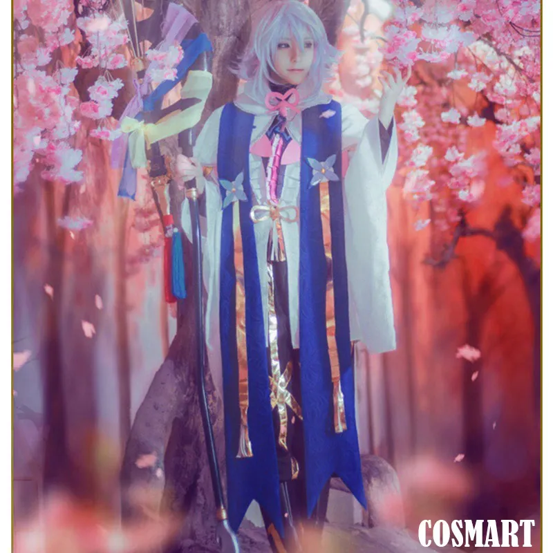 [В наличии] Fate/Grand Order FGO Merlin цветок магический костюм для косплея на Хэллоуин