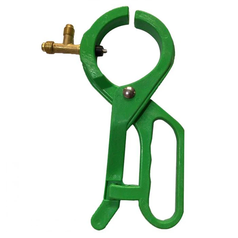 Боковой удар для R134A R22 & R12 открывалка хладагента 2 в 1 AB диафрагма 60 5 мм 1/4SAE 1/2 ACME