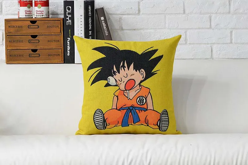 Японская аниме Dragon Ball Подушка с принтом наволочка, домашний декор комплект наволочек Decorativos Para наволочка для дивана Almofada