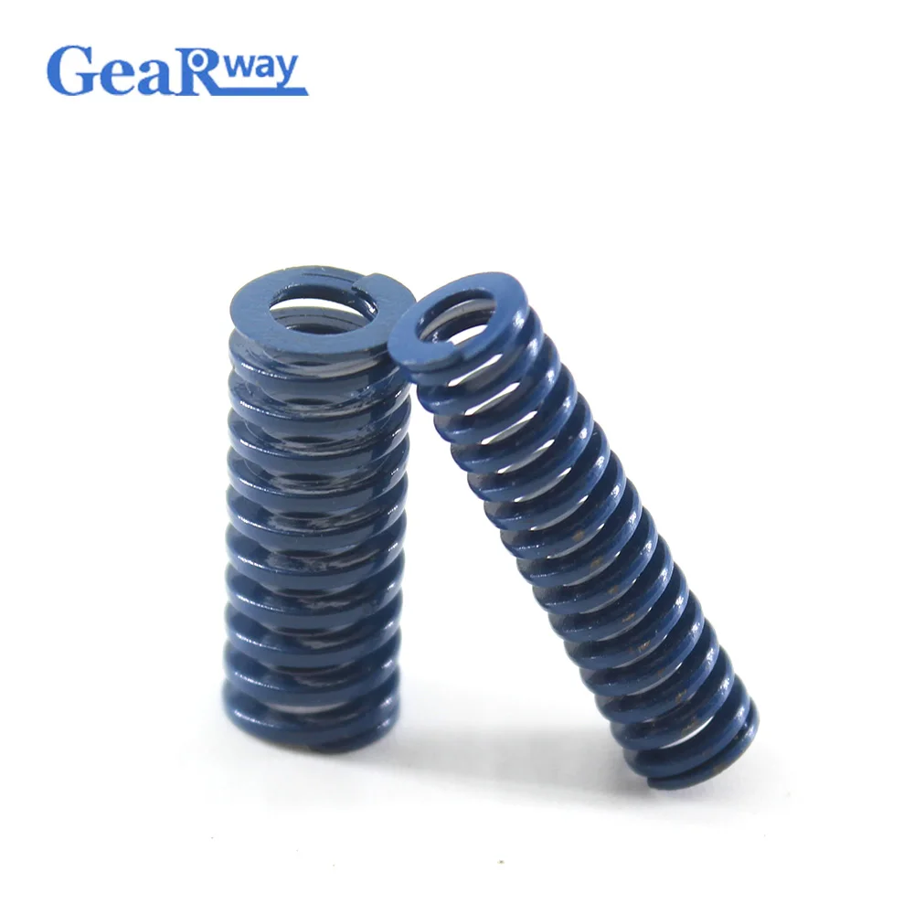 

Gearway Blue Die Spring Long TL30x30/30x35/30x40/30x55/30x60mm 48% Compression Ratio Spiral Stamping Compression Die Spring