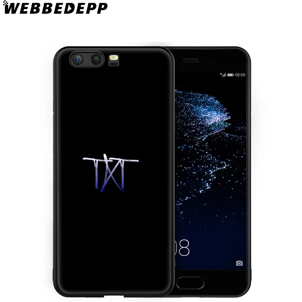 WEBBEDEPP TXT K Pop Band мягкий чехол для Huawei P8 P9 P10 P20 P30 Lite Pro P Smart Z Plus 2019 Y6 Prime 2018 2017 Mini |