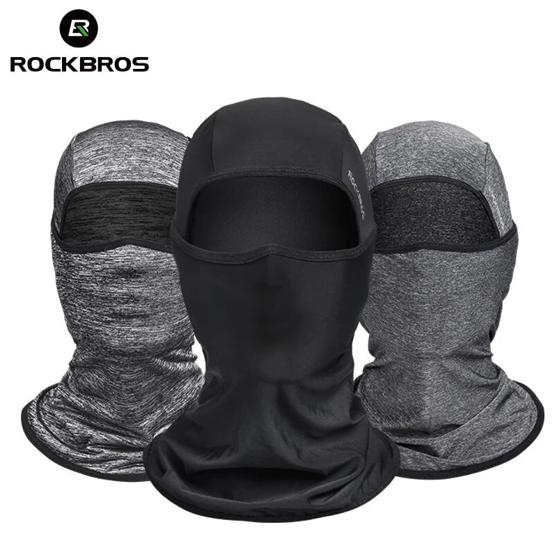 Rockbros велосипедная маска для лица из ткани льда Кепка головной убор летняя