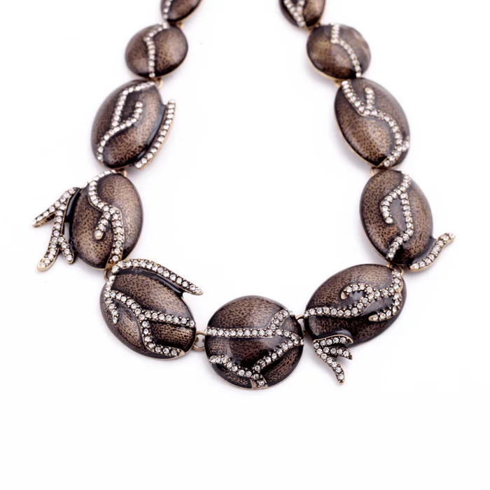 2015 стразы инкрустированное женское Ретро круглое индивидуальное этническое