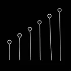 Штифты из нержавеющей стали, длина 300 шт.лот, 0,6 мм, 152025303540 мм, для изготовления ювелирных изделий, модные ювелирные изделия, в форме глаза, для изготовления ювелирных изделий, в виде CN-FBZ-E