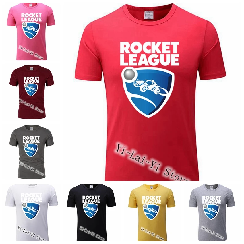 Бесплатная доставка! Игры мужские футболки Geek Для мужчин игровая ракеты Лига