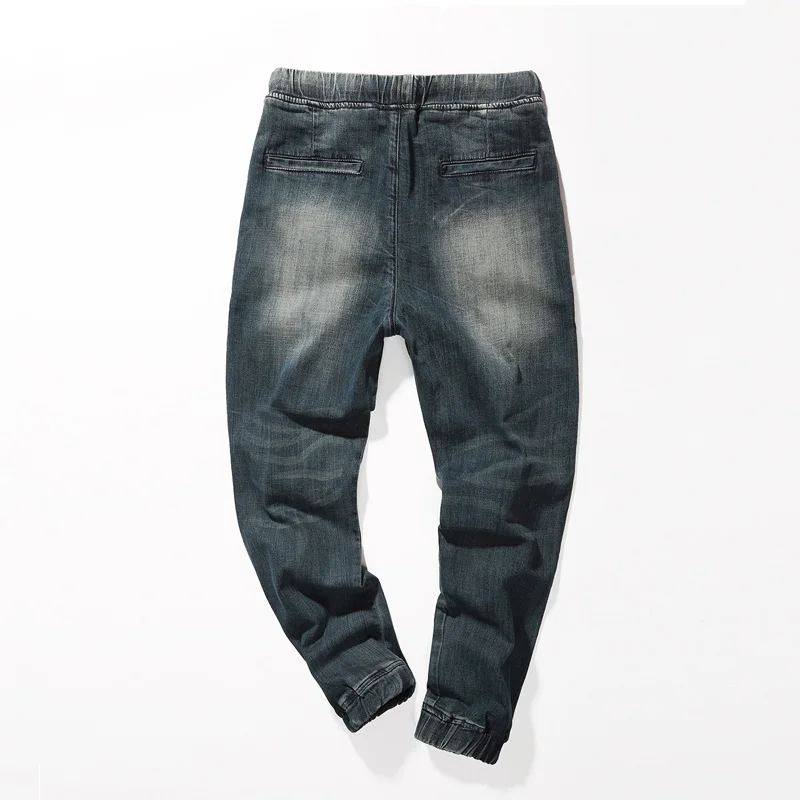 Мужские мешковатые джинсы EICHOS повседневные шаровары в стиле хип-хоп с эластичной