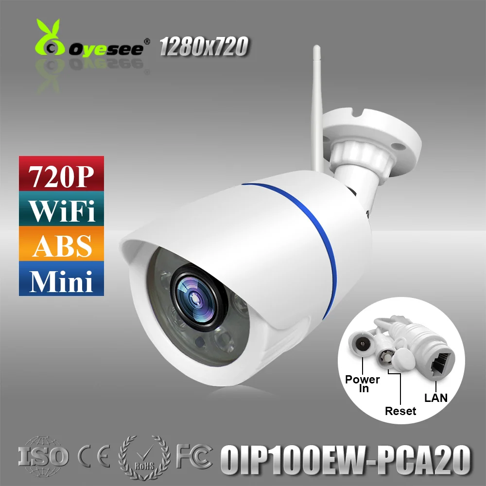 Бесплатная Доставка 720 P 1 Мегапиксельная Беспроводная Камера ВИДЕОНАБЛЮДЕНИЯ