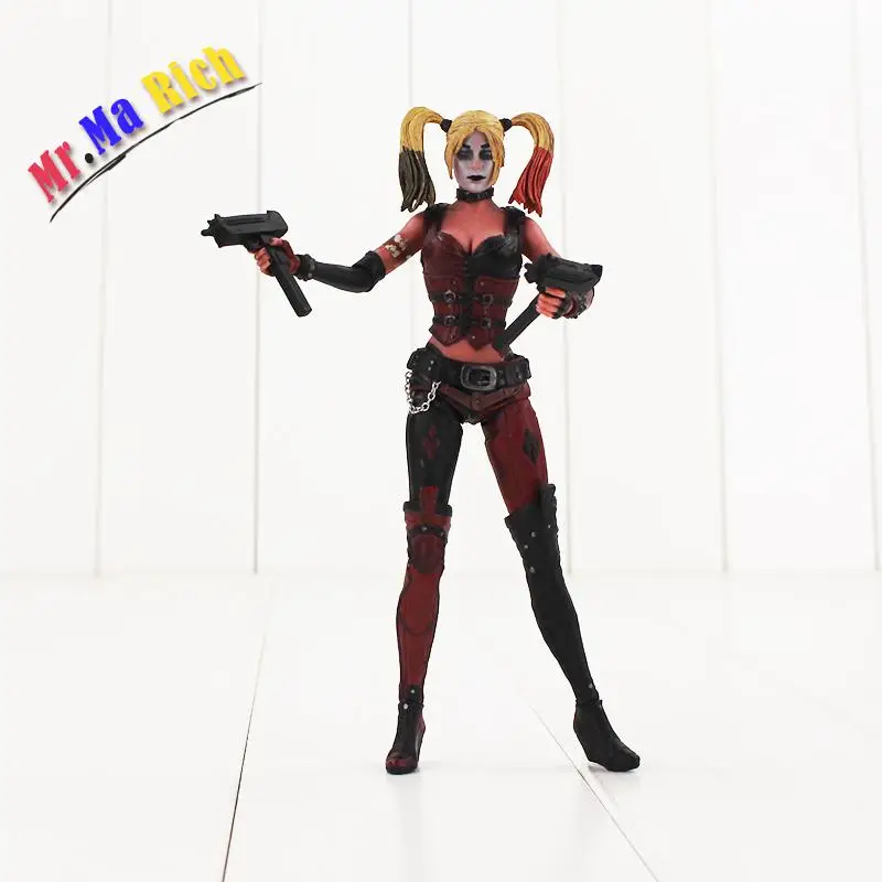 Новая модель Sytle Neca Harley Quinn ПВХ фигурка Коллекционная игрушка 18 см|Игровые фигурки