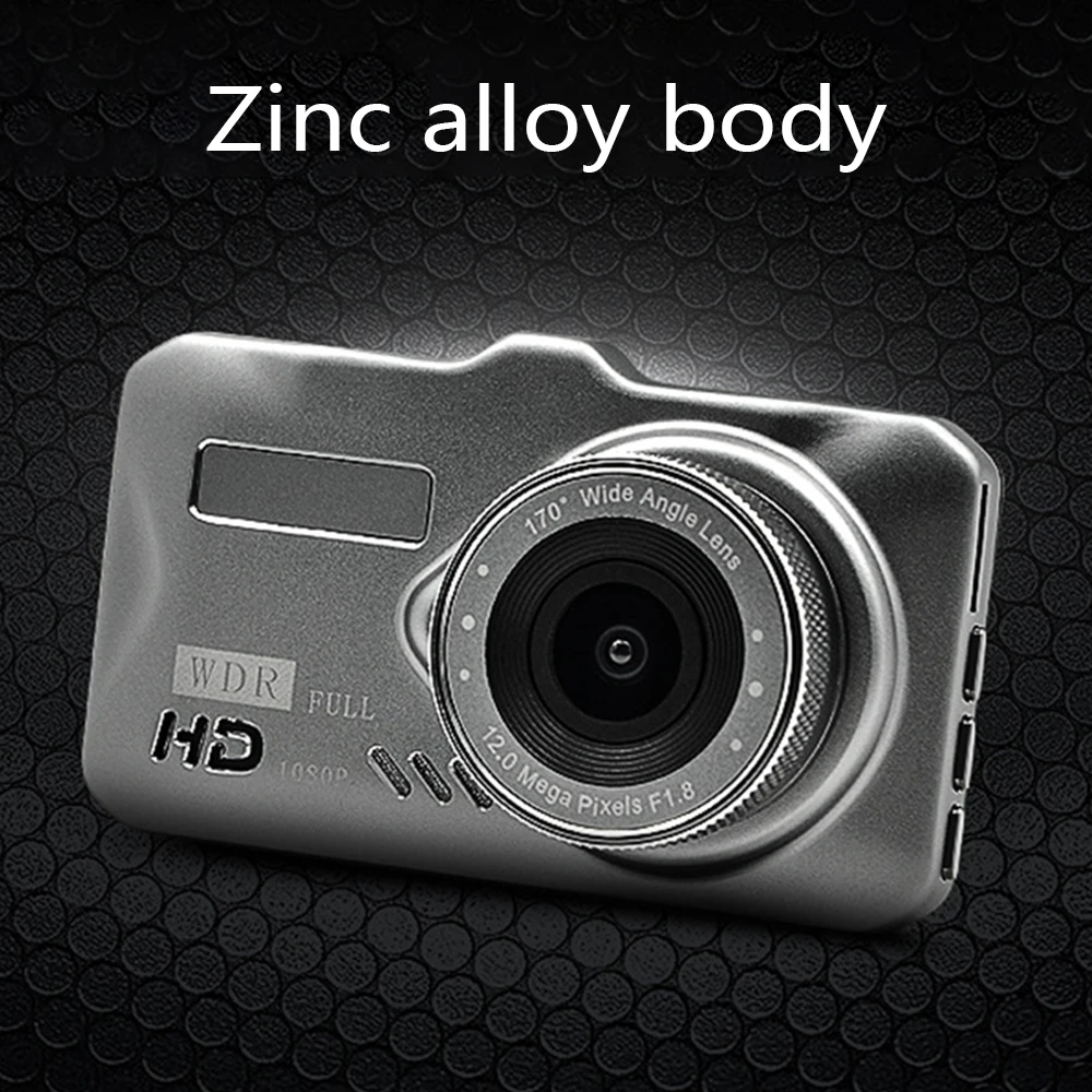 3 ''автомобильные охранные Камера 1080P с разрешением Full HD Автомобильный Dash Cam
