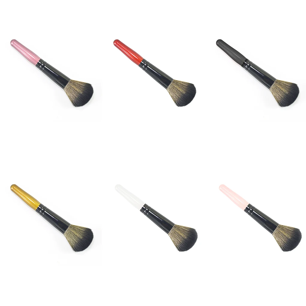 

High Quality New Women Girls Professional Makeup Brush Make-up Blush Powder Brush With Wooden handle