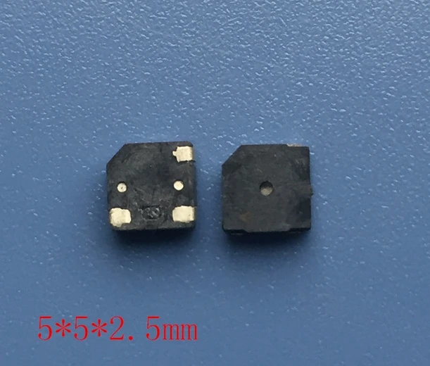 Акустические компоненты SMD зуммер 3V 5525 5*5*2 5 мм|smd buzzer|smd adaptersmd lamp |