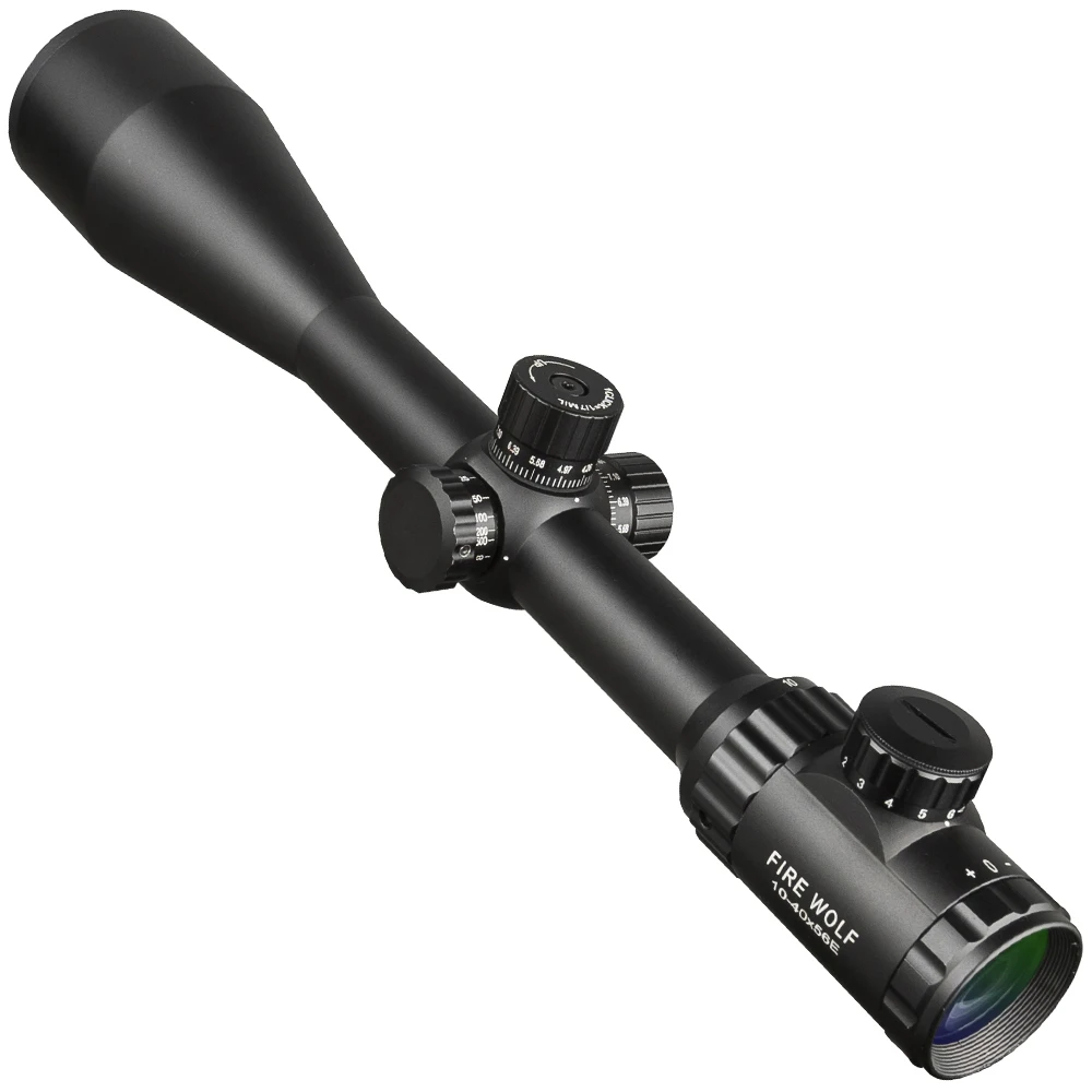 Прицел для охоты Fire Wolf 10 40X56 AOE оптический прицел с регулировкой параллакса