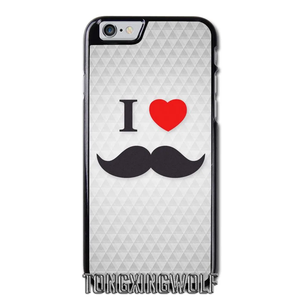 love Beard Mustache Cover Case For Samsung S4 S5 S6 S7 S8 Eege Plus Note 2 3 4 5 8 Huawei honor P8 P9 P10 Lite | Мобильные телефоны