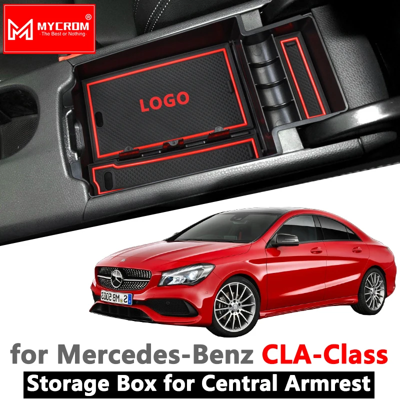 Подлокотник органайзер для хранения аксессуары Mercedes Benz CLA C117 W117 2014 2015 2017 2018 2019 180 200