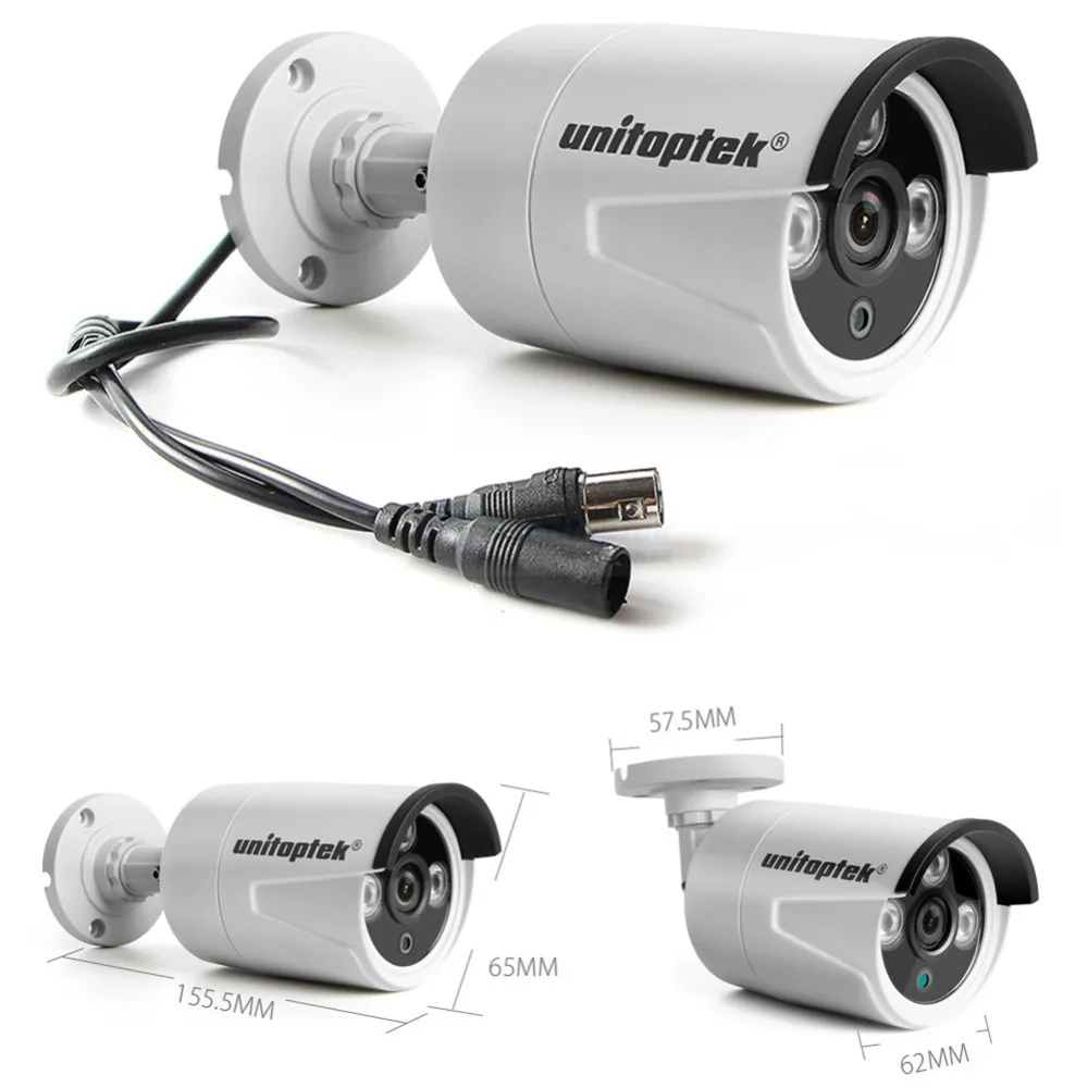 Система безопасности камеры 4Ch система AHD CCTV DVR комплект 4 шт. 1080 P 2.0MP