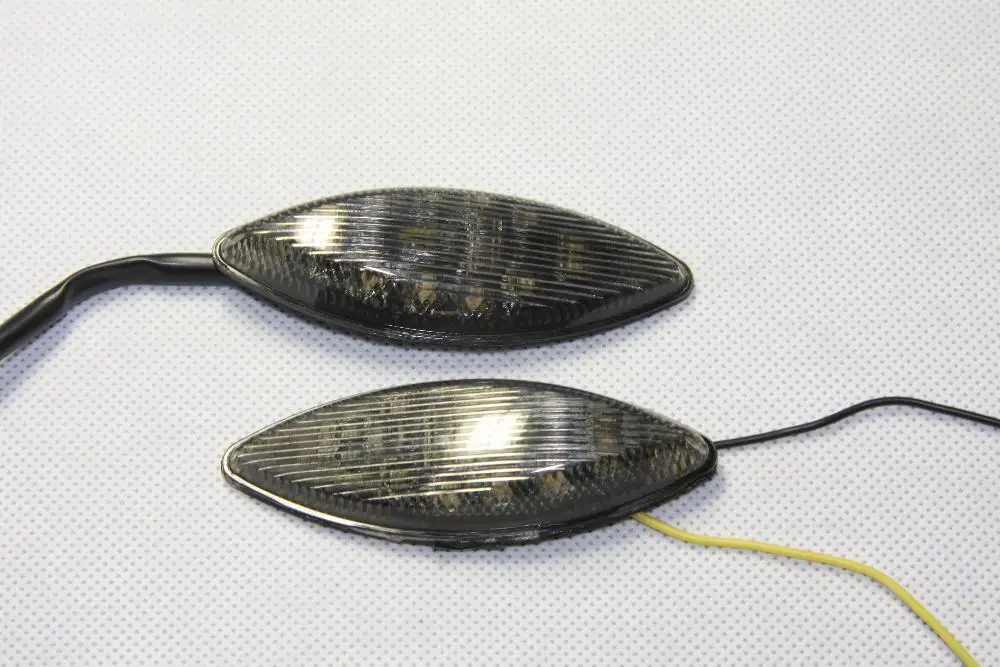 Запчасти для мотоциклов светодиодный индикатор поворота зеркальный блок