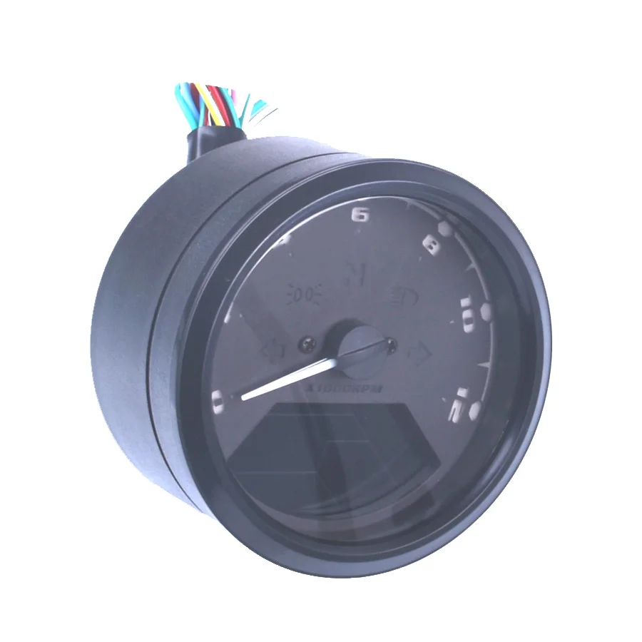 12000 RMP kmh/км/ч Универсальный ЖК цифровой одометр спидометр тахометр Шестерня