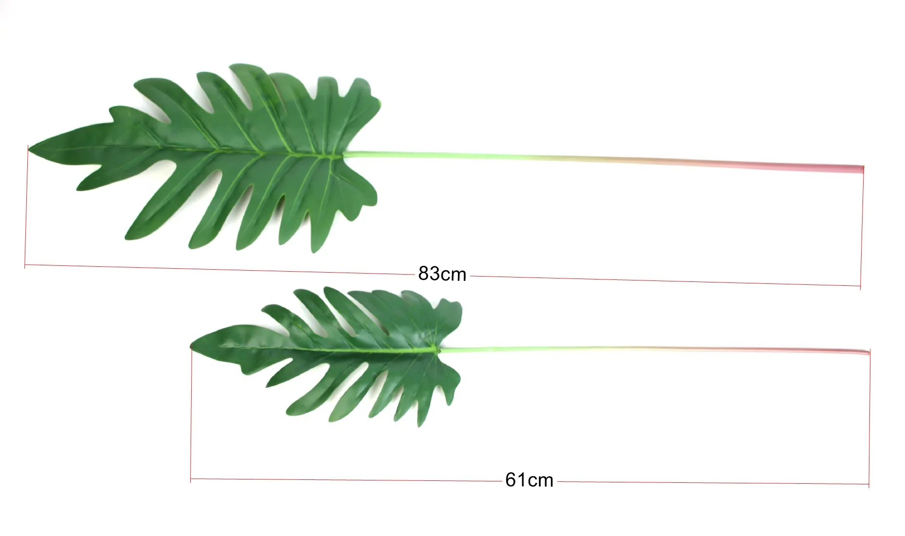 10 спреев зеленые листья Philodendron искусственные Monstera Evergreen лист растения Настоящее