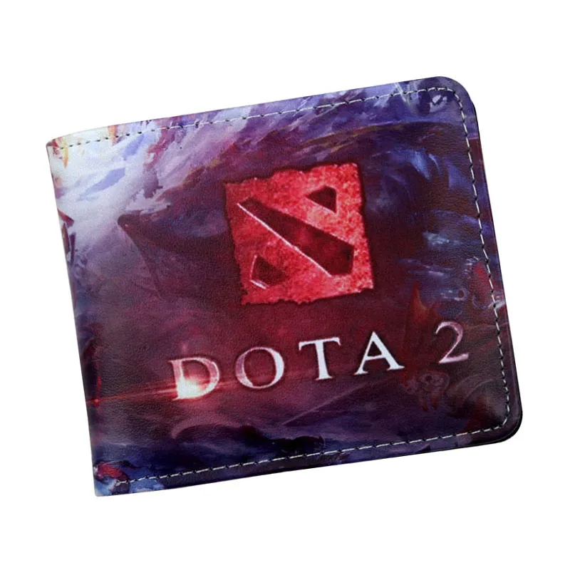 Тонкий кошелек из аниме dota 2/Токийский Гуль фиолетовый эверсад/кошелек для