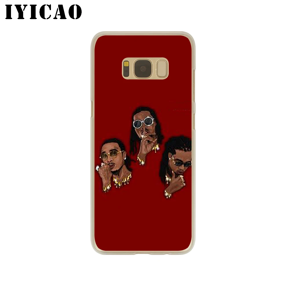 IYICAO Migos Quavo жесткий чехол для Samsung Galaxy S10e S10 S9 S8 Plus S6 S7 Edge Note 9 8 10 | Мобильные телефоны