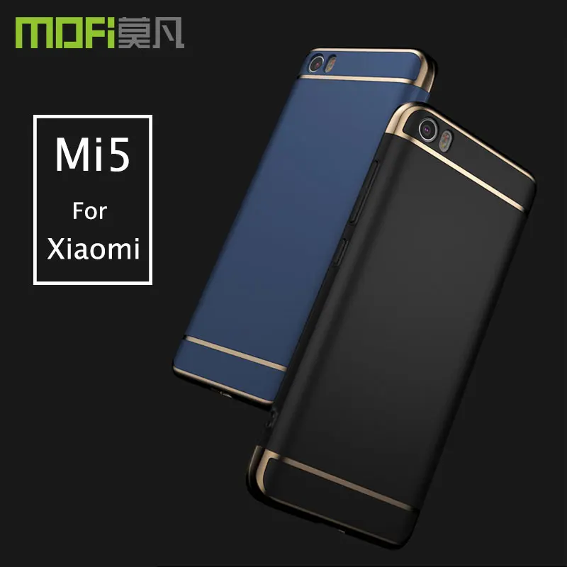 Xiaomi Mi 5 чехол MOFI 3 в 1 Жесткий Чехол для полный Роскошный coque capa funda 15'' |