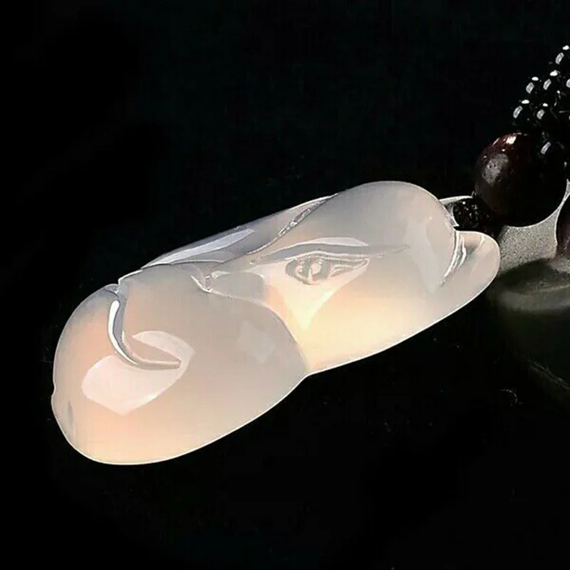 Природные Халцедон лиса кулон|gift necklace|gift giftsgift jewelry |