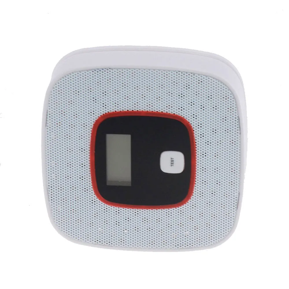 CO Carbon Monoxide Detector Tester Fire Alarm Monitor Sensor with LCD For Home Security alarm Safety TM-VKL616 | Безопасность и
