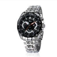 olmeca mechanical watches mens wrist watch luxury relogio masculino watches chronograph waterproof full steel watch for men
