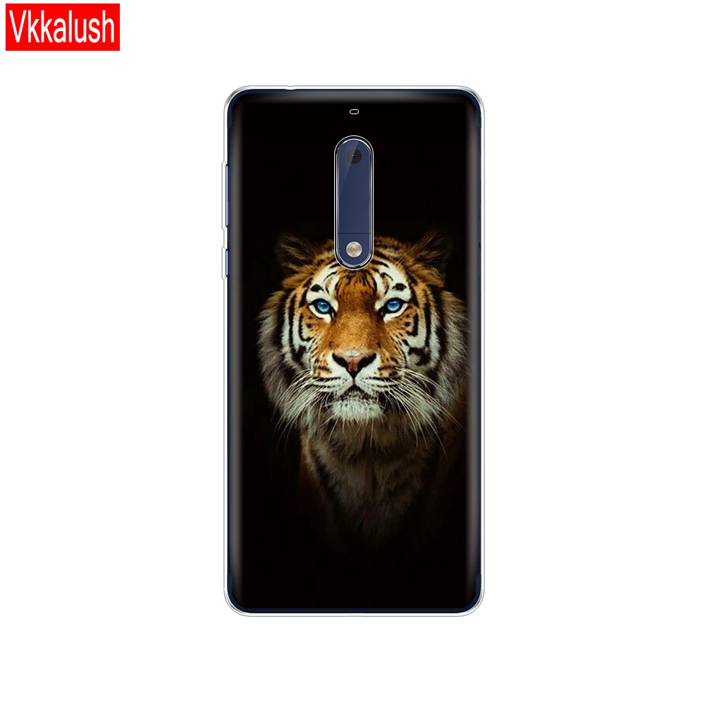 Мобильный Силиконовый чехол для телефона чехол для Nokia 1 2 2,1 3 3,1 5 5,1 плюс мягкий TPU чехол для Nokia 5 чехол защитный чехол-накладка на заднюю панель сумка