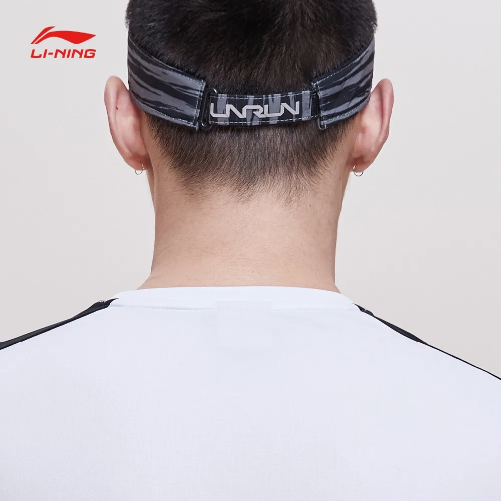 Li Ning унисекс для бега серии Регулируемый козырек полиэстер 55 59 см подкладка