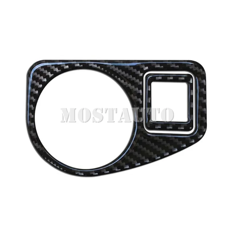 Накладки на кнопки переключателя фары из углеродного волокна для Volkswagen Golf 7 MK7 2013