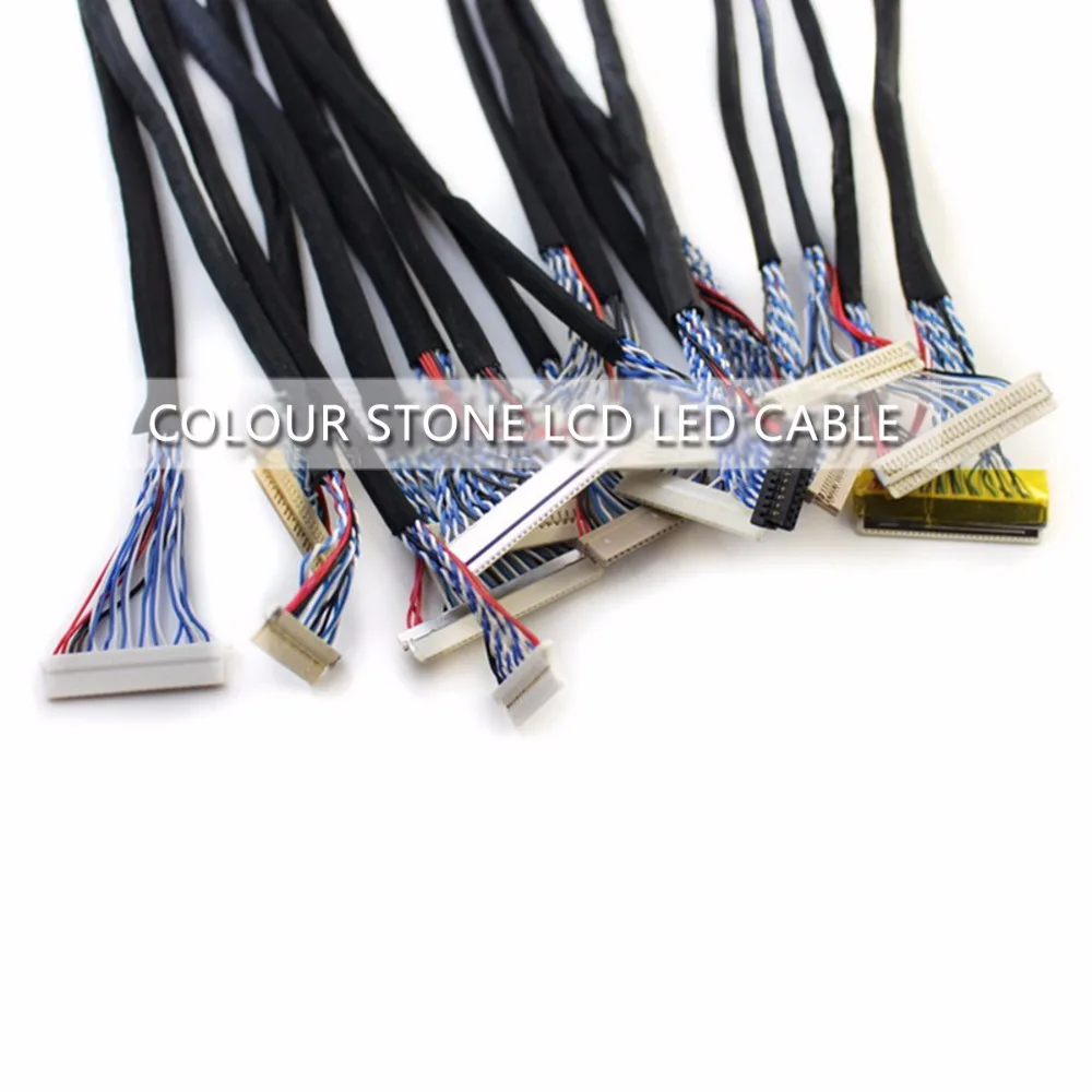 Универсальный кабель LVDS для ЖК панели поддержка 14 26 дюймового экрана посылка