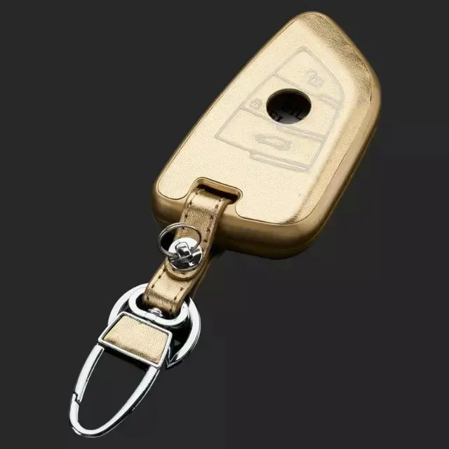 Желтый Автомобиль Дистанционный Ключ Обложка Сумка Shell Случае 3 Кнопки Пригодный