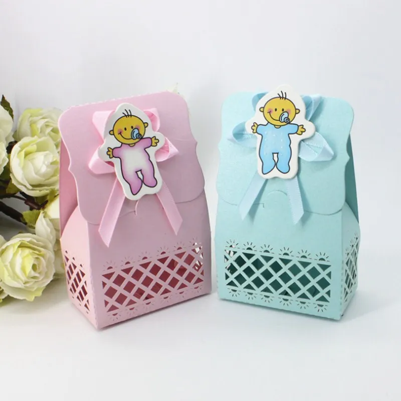 12 шт. 6 4x3 5x10 см Подарочная коробка DIYBaby для дня рождения первого года конфетный